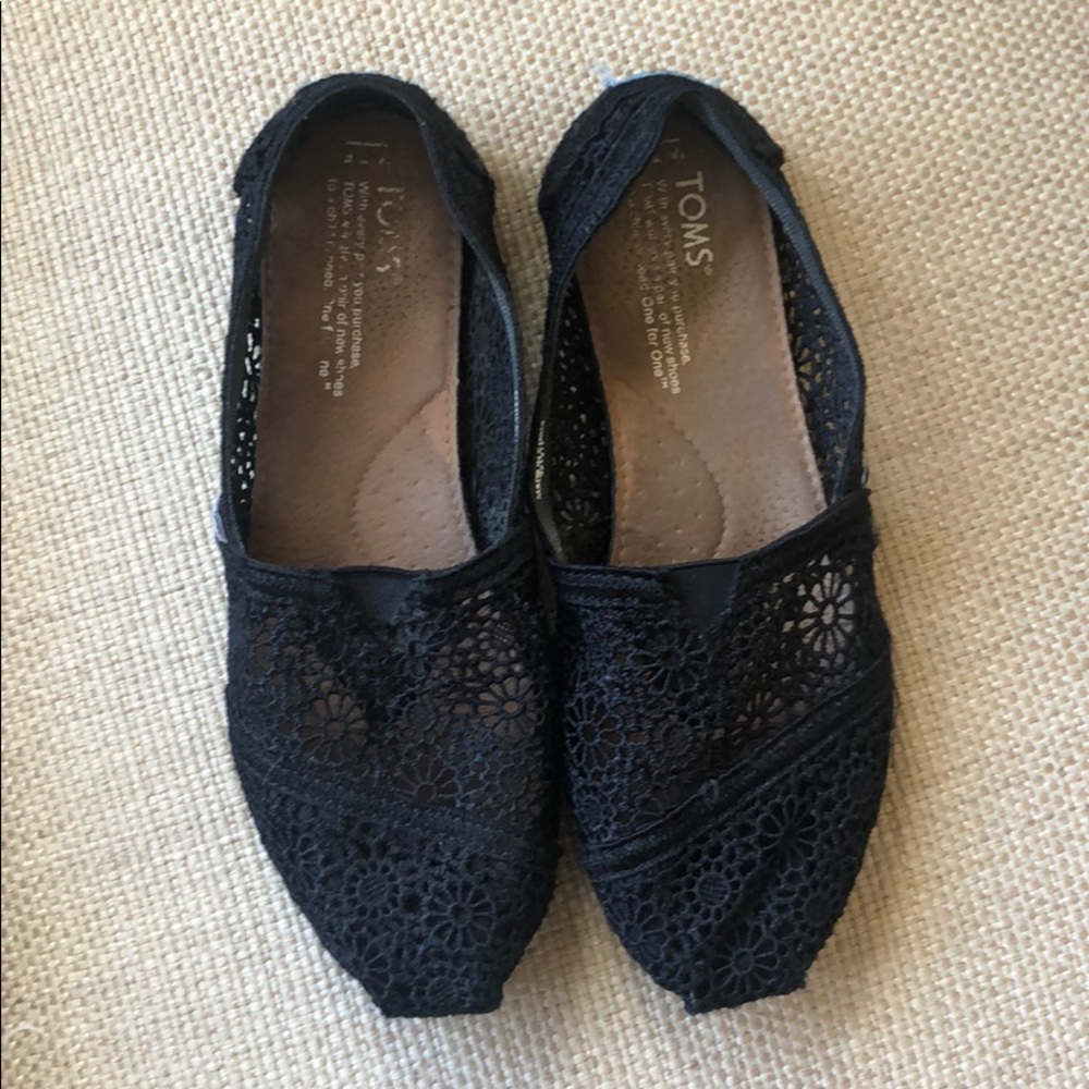 Toms Crochet Flats